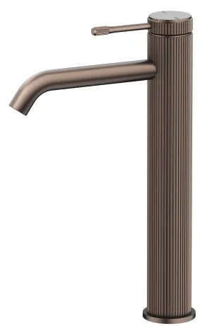 Mica Fluted Tall Basin Mixer by Bella Vista, a Bathroom Taps & Mixers for sale on Style Sourcebook
