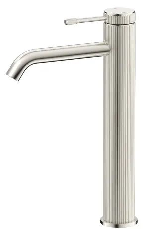 Mica Fluted Tall Basin Mixer by Bella Vista, a Bathroom Taps & Mixers for sale on Style Sourcebook
