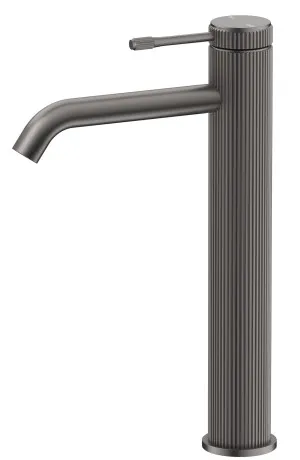 Mica Fluted Tall Basin Mixer by Bella Vista, a Bathroom Taps & Mixers for sale on Style Sourcebook