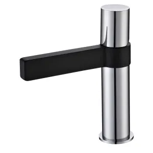 Zenon Noir Basin Mixer by Bella Vista, a Bathroom Taps & Mixers for sale on Style Sourcebook