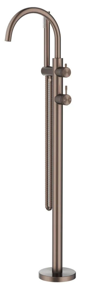 Coming Soon - Mica Fluted Freestanding Bath Mixer with Hand Shower by Bella Vista, a Bathroom Taps & Mixers for sale on Style Sourcebook