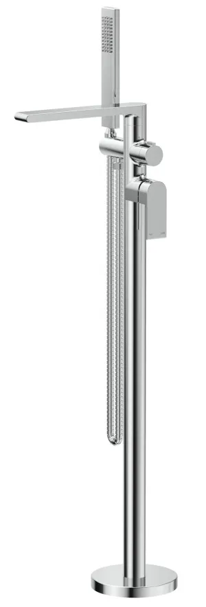 Beki Freestanding Bath Mixer with Hand Shower by Bella Vista, a Bathroom Taps & Mixers for sale on Style Sourcebook