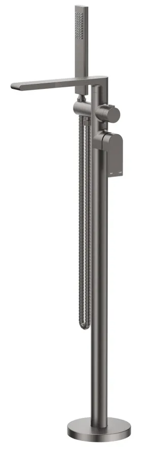 Beki Freestanding Bath Mixer with Hand Shower by Bella Vista, a Bathroom Taps & Mixers for sale on Style Sourcebook