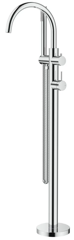 Mica Freestanding Bath Mixer with Hand Shower by Bella Vista, a Bathroom Taps & Mixers for sale on Style Sourcebook