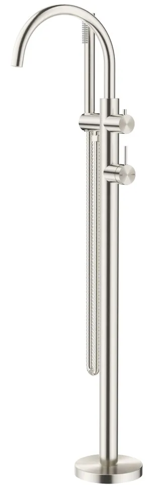 Mica Freestanding Bath Mixer with Hand Shower by Bella Vista, a Bathroom Taps & Mixers for sale on Style Sourcebook