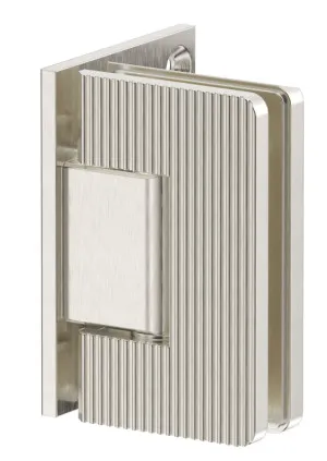 Shower Screen Hinge - Fluted - Glass To Wall by Bella Vista, a Shower Hinges for sale on Style Sourcebook