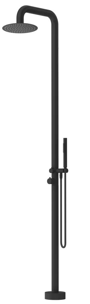 Mica Soft Square Freestanding Outdoor Shower by Bella Vista, a Outdoor Showers for sale on Style Sourcebook