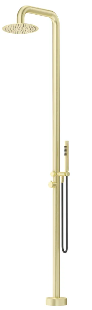 Mica Soft Square Freestanding Outdoor Shower by Bella Vista, a Outdoor Showers for sale on Style Sourcebook