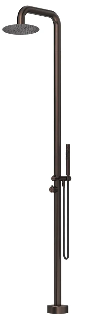 Mica Soft Square Freestanding Outdoor Shower by Bella Vista, a Outdoor Showers for sale on Style Sourcebook