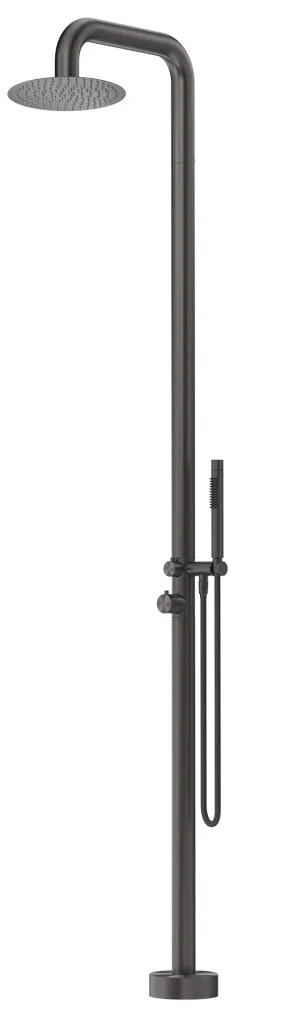 Mica Soft Square Freestanding Outdoor Shower by Bella Vista, a Outdoor Showers for sale on Style Sourcebook