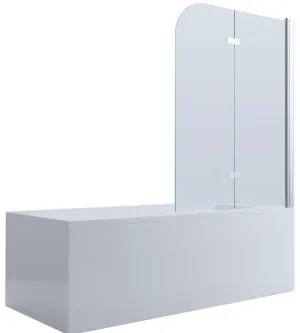 Double Swinging Bath Screen - 1000mm by Bella Vista, a Shower Screens & Enclosures for sale on Style Sourcebook