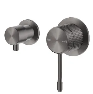 Mica Fluted Shower Mixer Diverter - Sideways by Bella Vista, a Shower Heads & Mixers for sale on Style Sourcebook