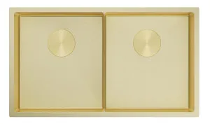 Luminare Sink 760 x 440mm - Double Bowl by Bella Vista, a Kitchen Sinks for sale on Style Sourcebook