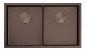 Luminare Sink 760 x 440mm - Double Bowl by Bella Vista, a Kitchen Sinks for sale on Style Sourcebook