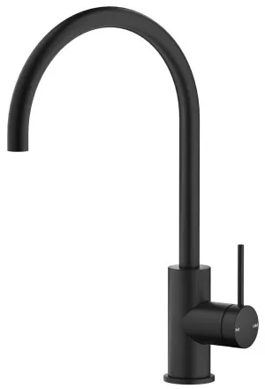 Mica Gooseneck Sink Mixer by Bella Vista, a Kitchen Taps & Mixers for sale on Style Sourcebook