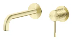 Mica Fluted Wall-Spout Combo by Bella Vista, a Bathroom Taps & Mixers for sale on Style Sourcebook