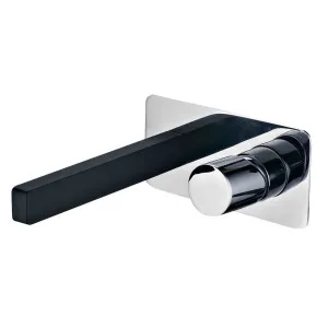 Zenon Noir Wall-Spout Combo by Bella Vista, a Bathroom Taps & Mixers for sale on Style Sourcebook