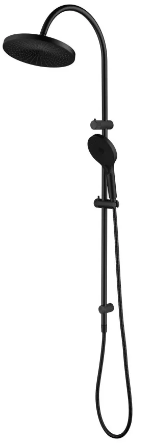 Mica Fluted Gooseneck Dual Shower Rail by Bella Vista, a Accessible for sale on Style Sourcebook