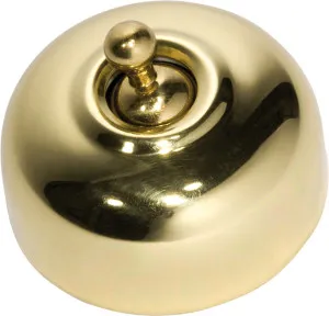 Traditional Light Switch - Polished Brass by Tradco, a Lighting Accessories for sale on Style Sourcebook