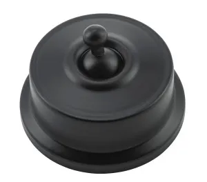 Federation Light Switch - Matt Black by Tradco, a Lighting Accessories for sale on Style Sourcebook