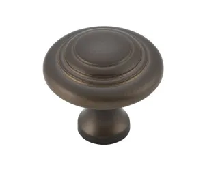Domed Cupboard Knob - Antique Brass by Tradco, a Cabinet Hardware for sale on Style Sourcebook