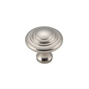 Domed Cupboard Knob - Satin Nickel by Tradco, a Cabinet Hardware for sale on Style Sourcebook