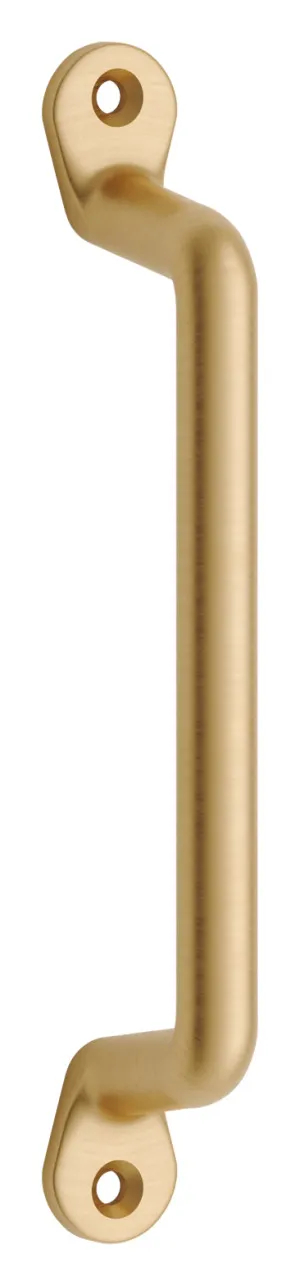 Farmhouse Cabinet Pull - CTC128mm - Unlacquered Satin Brass by Tradco, a Cabinet Hardware for sale on Style Sourcebook