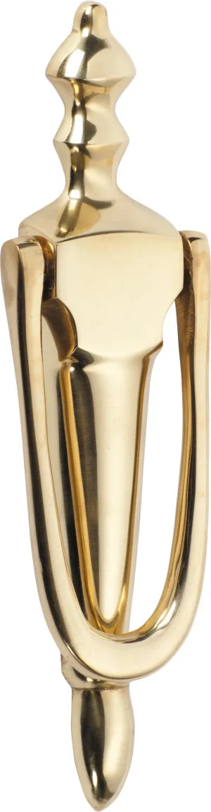 Victorian Door Knocker - Polished Brass by Tradco, a Door Hardware for sale on Style Sourcebook
