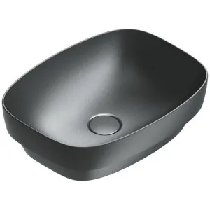 Catalano Alvea 500x380 Inset Basin Satin Black 0624500022 by Catalano, a Basins for sale on Style Sourcebook