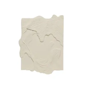 Hand-Crafted Organic Waves Sculptural Wall Art 60cm x 80cm by Luxe Mirrors, a Prints for sale on Style Sourcebook