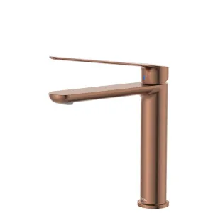 Empire Care Cold Start Medium Basin Mixer, Brushed Copper by Fienza, a Bathroom Taps & Mixers for sale on Style Sourcebook