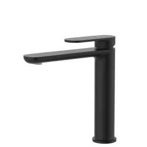 Empire Slim Cold Start Medium Basin Mixer, Matte Black by Fienza, a Bathroom Taps & Mixers for sale on Style Sourcebook