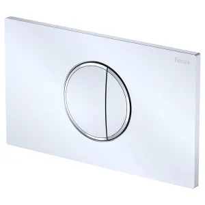 Halo Round Button Flush Plate, Chrome by Fienza, a Toilets & Bidets for sale on Style Sourcebook