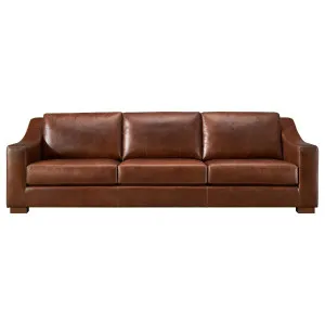 Celine Sofa 3.5 Seat Leather, Vintage Whiskey by Schots, a Sofas for sale on Style Sourcebook