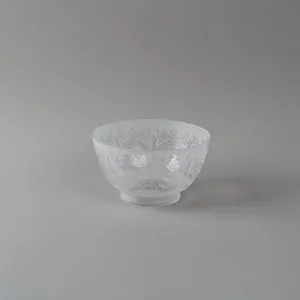 Keon Glass Shade 4 1/4" Fitter, Frost Etch by Lighting Inspirations, a Lamp Shades for sale on Style Sourcebook