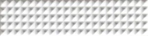 Barcelona Stud White Emboss Satin Tile by Beaumont Tiles, a Subway Tiles for sale on Style Sourcebook