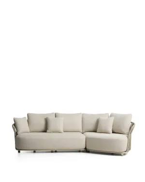 Osani outdoor armchair and table set by Kave Home, a Outdoor Sofas for sale on Style Sourcebook
