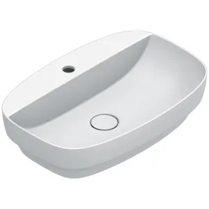 Catalano Alvea 600x400 Inset Basin Satin White 0625601021 by Catalano, a Basins for sale on Style Sourcebook
