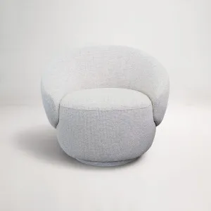 Scoop Swivel Armchair, Capri Natural, by Lounge Lovers by Lounge Lovers, a Chairs for sale on Style Sourcebook