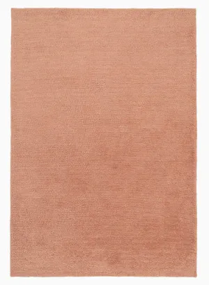 Shannon Pink Wool Directional Shag Rug by Miss Amara, a Shag Rugs for sale on Style Sourcebook