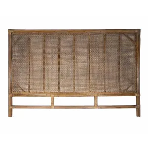 Cayman Rattan Hamptons Bedhead King PRE ORDER 30/06/2026 by Florabelle Living, a Bed Heads for sale on Style Sourcebook