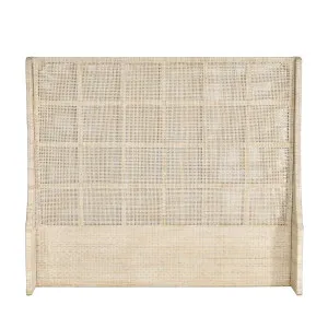 Charlotte Queen Bedhead Natural by Florabelle Living, a Bed Heads for sale on Style Sourcebook