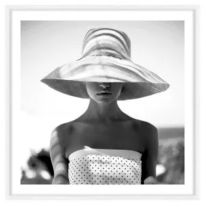 Sweet Mia Framed Print in 60 x 60cm by OZ Design, a Prints for sale on Style Sourcebook