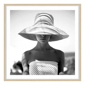 Sweet Mia Framed Print in 95 x 95cm by OZ Design, a Prints for sale on Style Sourcebook