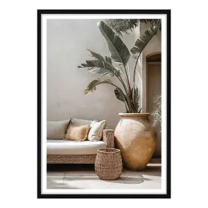 Terracotta Calm Framed Print in 118 x 165cm by OZ Design, a Prints for sale on Style Sourcebook
