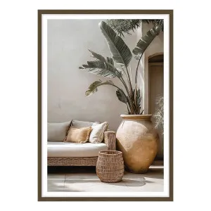 Terracotta Calm Framed Print in 95 x 133cm by OZ Design, a Prints for sale on Style Sourcebook