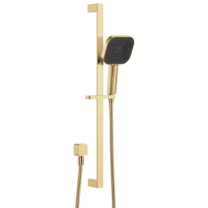 Kuro Rail Shower Soft Square Head , Urban Brass by Fienza, a Shower Heads & Mixers for sale on Style Sourcebook