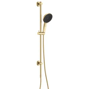 Kuro Rail Shower Round, Urban Brass by Fienza, a Shower Heads & Mixers for sale on Style Sourcebook