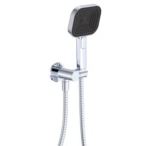 Kuro Hand Shower, Round Plate, Soft Square Head, Chrome by Fienza, a Shower Heads & Mixers for sale on Style Sourcebook