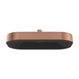 Kuro Shower Head, Soft Square, Brushed Copper by Fienza, a Shower Heads & Mixers for sale on Style Sourcebook